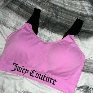 PLUS Juicy Couture Pink Sports Bra